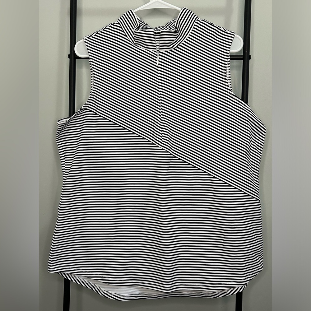 Tommy Bahama Island Zone Aubrey Stripe Sleeveless Top